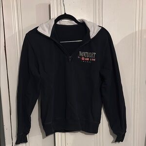 Brandy Melville Nantucket Half-Zip Sweatshirt